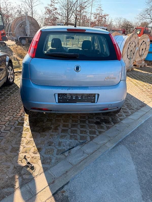 Gebraucht Fiat Punto 2012 Blau Kleinwagen