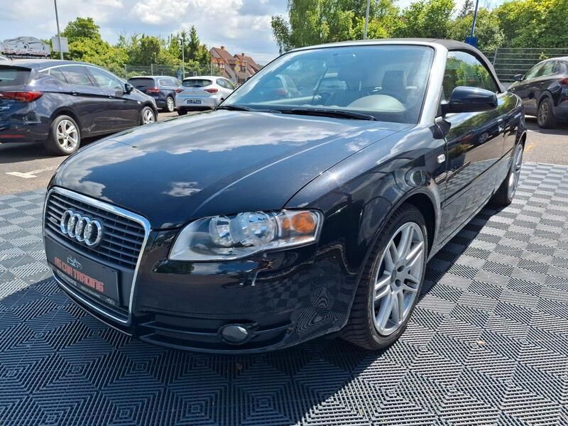Schwarz Gebraucht 2007 Audi A4 Cabriolet Sport Cabrio | 8.490 € (Fairer Preis) - Bild 1/4