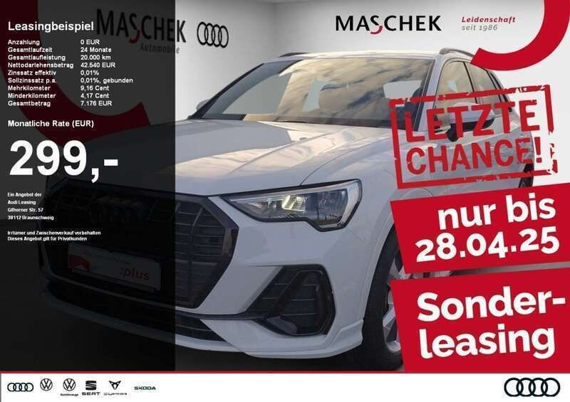 Gebraucht Audi Q3 S-Line 190 PS (139 kW) 2024 Gletscherweiß metallic SUV