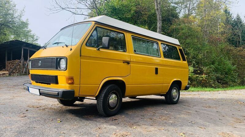 Gelb Gebraucht 1983 VW T3 Van | 10.500 € - Bild 1/4