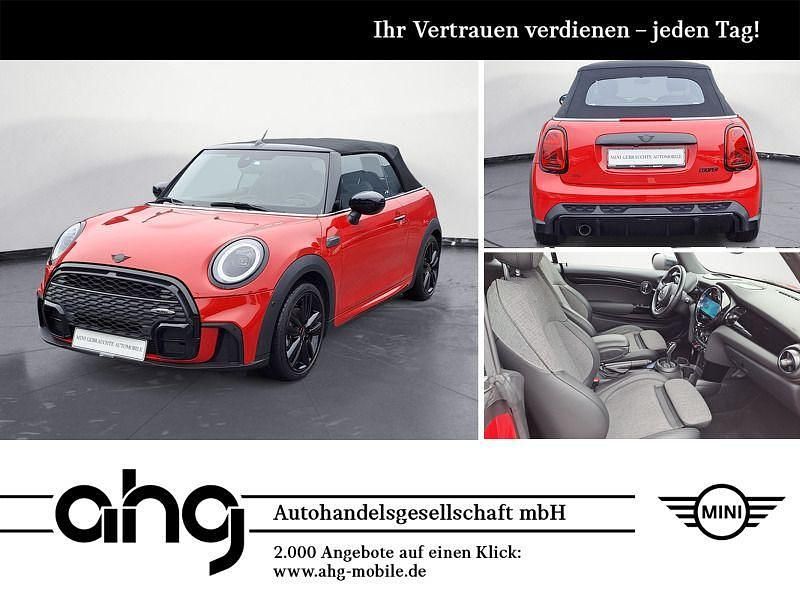 Rot Gebraucht 2022 Mini John Cooper Works Cabriolet Cabrio | 23.720 € (Fairer Preis) - Bild 1/4