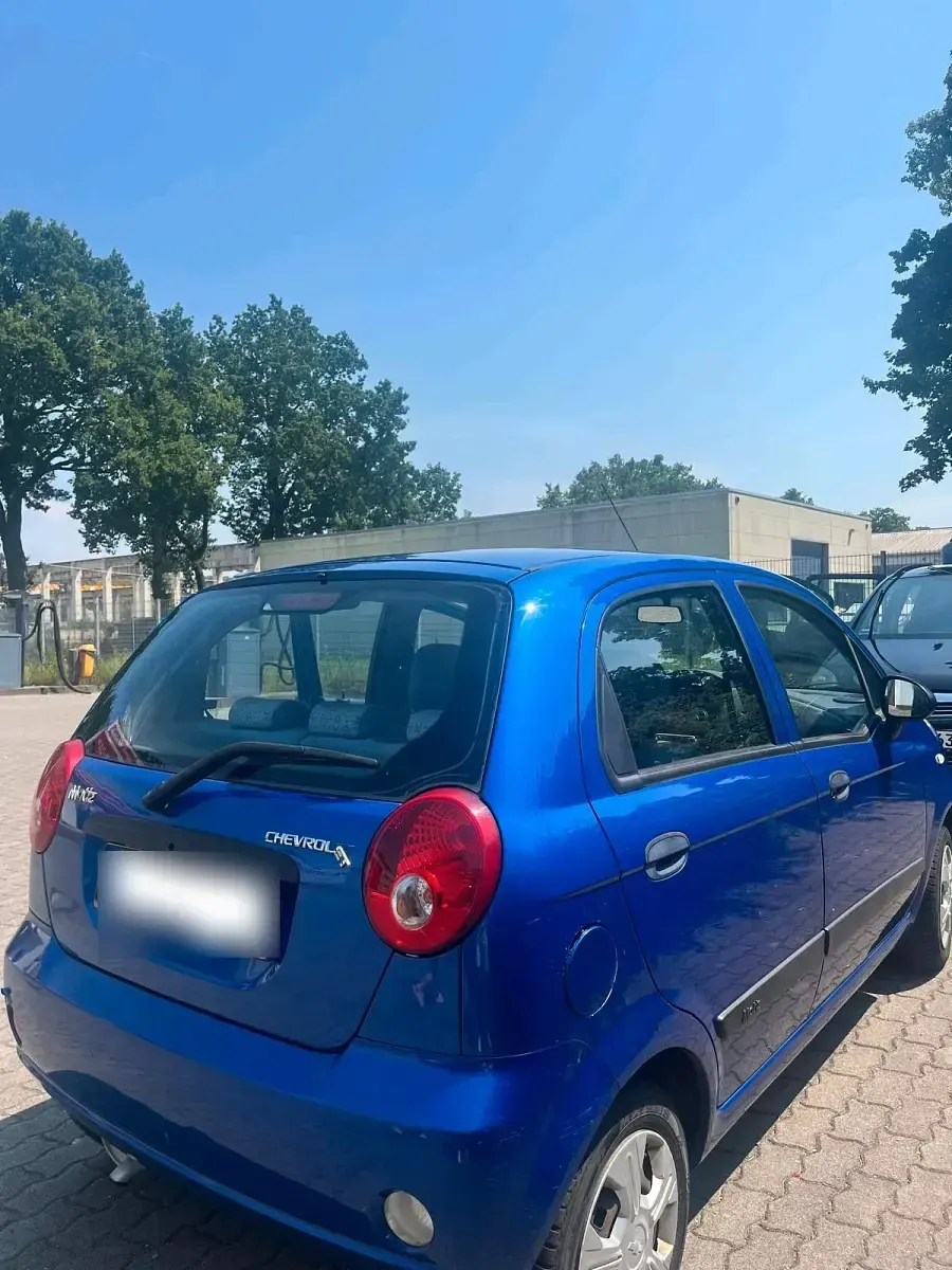 Gebraucht Chevrolet Matiz 65 PS (47 kW) 2007 Blau Kleinwagen