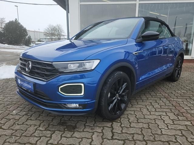 Gebraucht VW T-Roc R-line 150 PS (110 kW) 2021 Blau / ravennablau metallic SUV