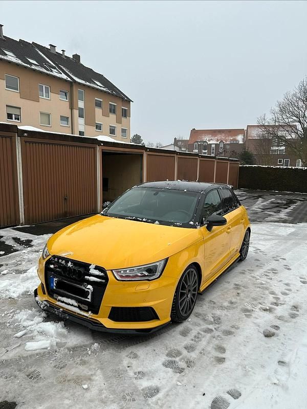 Gebraucht Audi S1 231 PS (169 kW) 2018 Gelb Kleinwagen