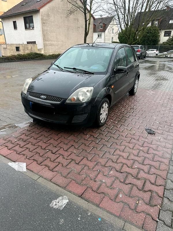 Gebraucht Ford Fiesta 70 PS (51 kW) 2007 Schwarz Kleinwagen
