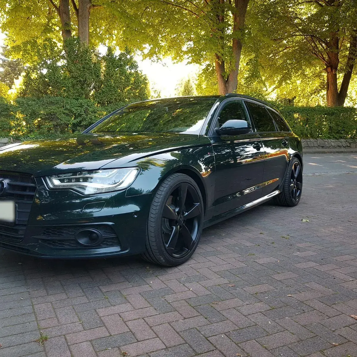 Gebraucht Audi A6 S-Line 245 PS (180 kW) 2013 Grün Kombi