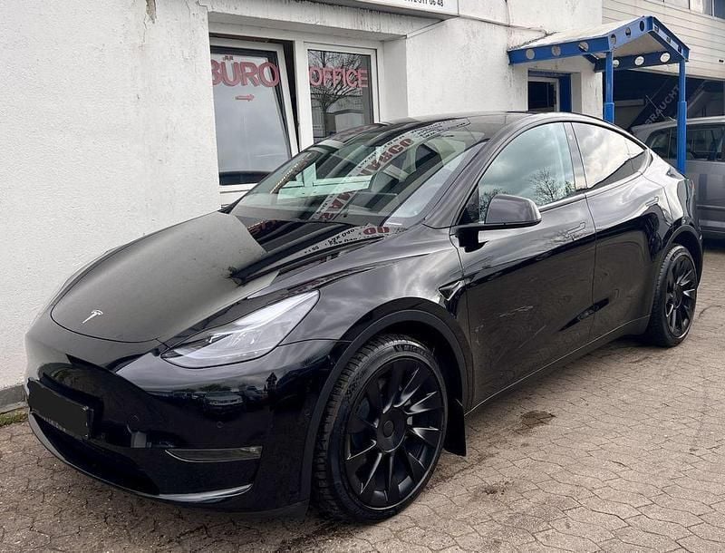 Brugt Tesla Model Y Long Range AWD 378 kW (514 HK) 2022 Sort SUV