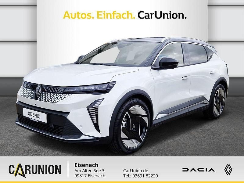 Perlmuttweiß metallic, black pearlschwarz metall Gebraucht 2024 Renault Scénic Iconic Van / Kleinbus | 49.990 € (Etwas zu teuer) - Bild 1/4