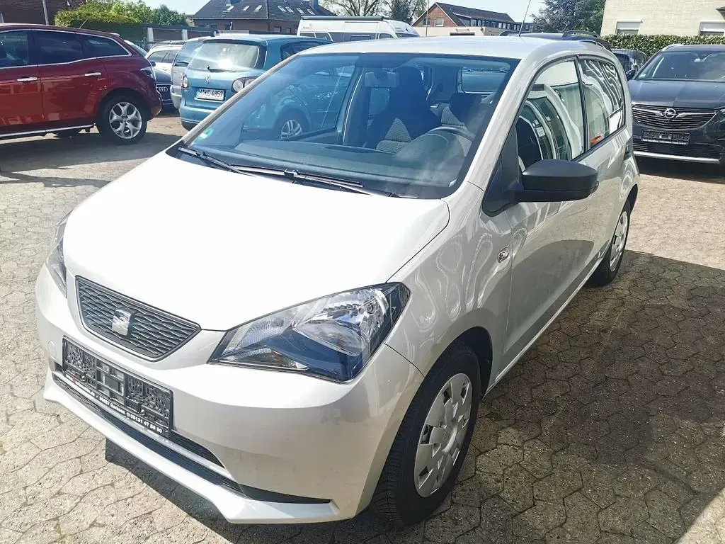 Begagnad Seat Mii Reference 75 HK (55 kW) 2013 Silver Halvkombi