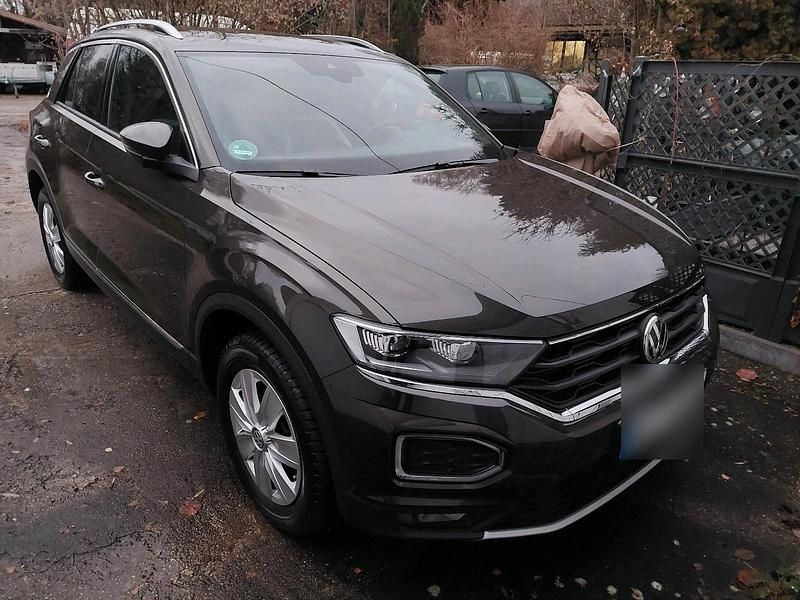 Braun Gebraucht 2018 VW T-Roc Sportline SUV | 14.250 € (Superpreis) - Bild 1/4