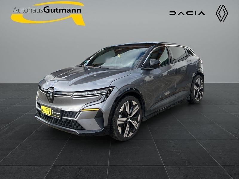 Grau kqg + schwarz gne Gebraucht 2023 Renault Megane E-Tech Iconic Limousine | 29.990 € - Bild 1/4