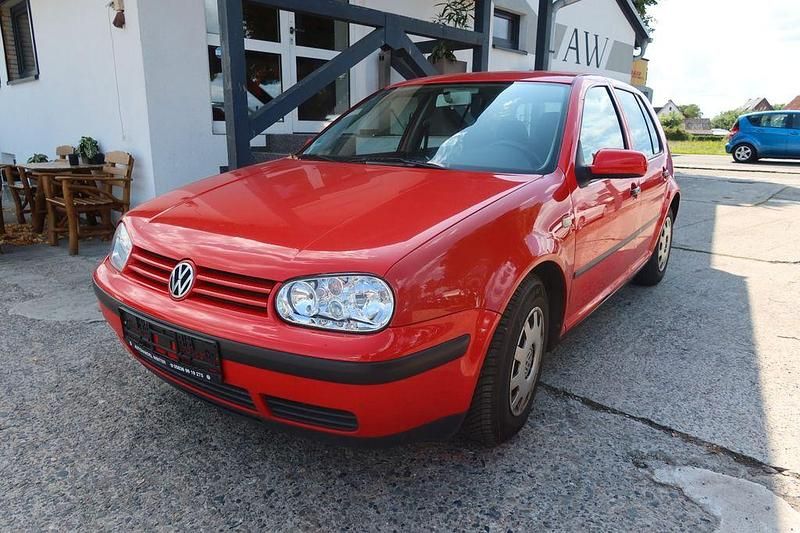 Rot Gebraucht 1999 VW Golf IV Limousine | 1.100 € (Guter Preis) - Bild 1/4