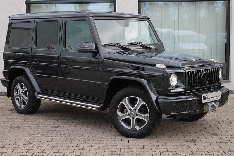 Magnetitschwarz metallic Gebraucht 2017 Mercedes G350 SUV | 48.998 € (Superpreis) - Bild 1/4