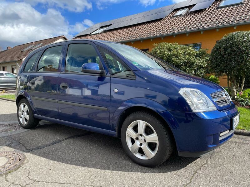 Blau Gebraucht 2004 Opel Meriva Van / Kleinbus | 1.600 € (Guter Preis) - Bild 1/4
