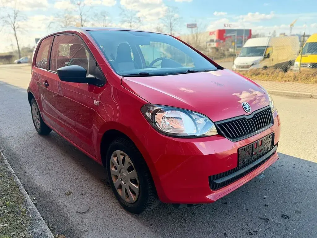 Używany Skoda Citigo Active 60 KM (44 kW) 2012 Czerwony Hatchback