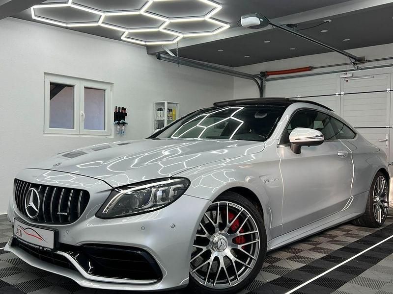Iridiumsilber Gebraucht 2019 Mercedes C63S AMG AMG Coupé | 55.750 € (Fairer Preis) - Bild 1/4