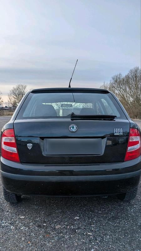 Gebraucht Skoda Fabia 75 PS (55 kW) 2008 Schwarz Limousine