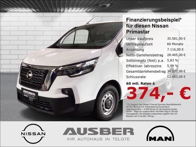 Weiss Gebraucht 2024 Nissan Primastar N-Connecta Van / Kleinbus | 33.999 € - Bild 1/3
