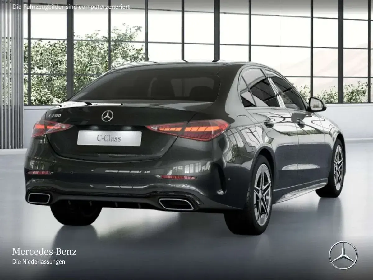 Gebraucht Mercedes C200 AMG line 204 PS (150 kW) 2025 Schwarz Limousine