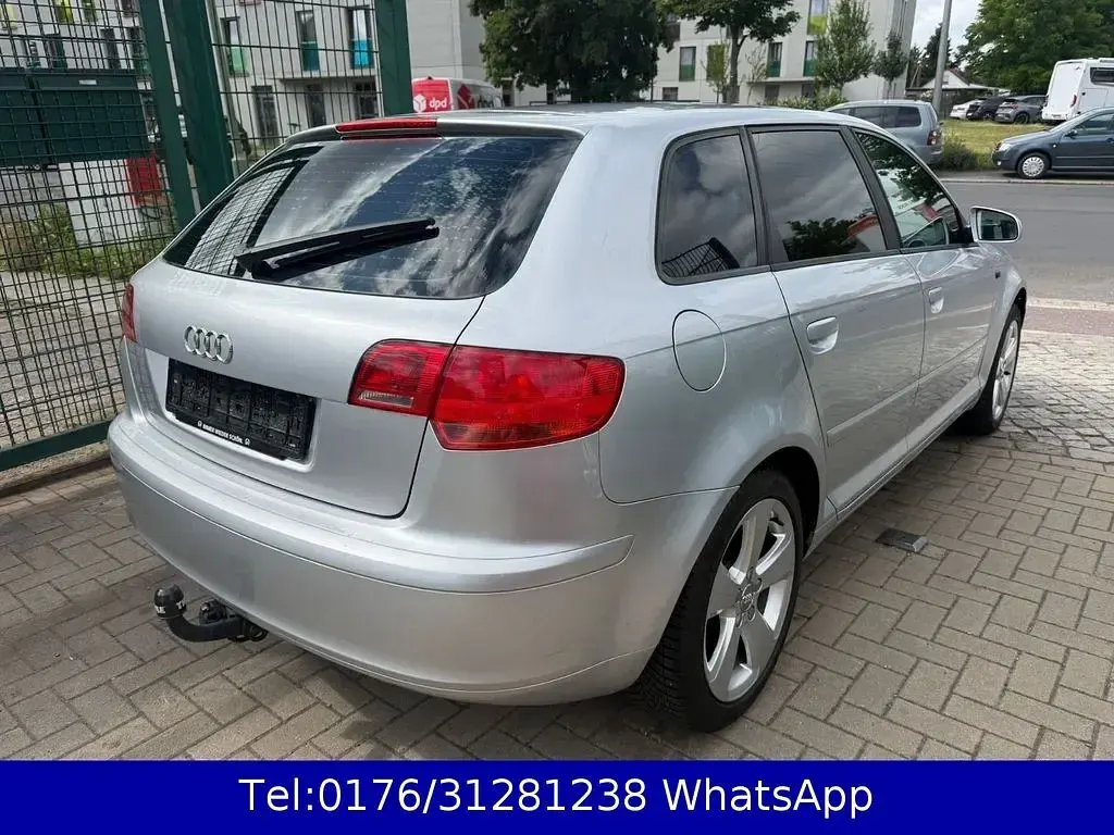 Gebraucht Audi A3 Attraction 105 PS (77 kW) 2005 Silber Kleinwagen