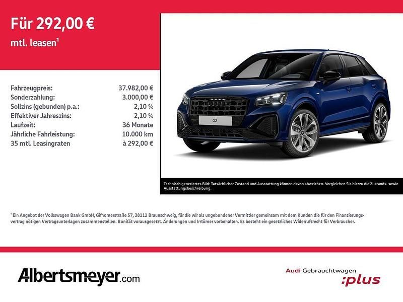 Gebraucht Audi Q2 S-Line 150 PS (110 kW) 2025 Blau SUV
