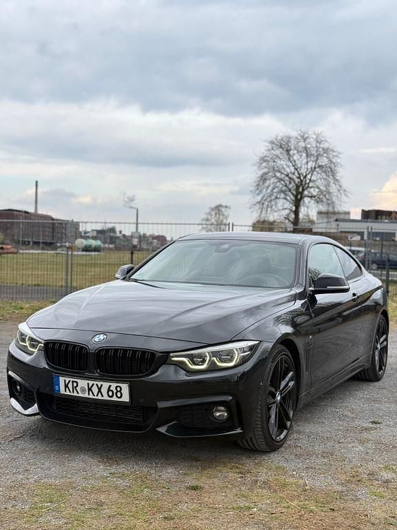 Schwarz Gebraucht 2017 BMW 420 M Sport Coupé | 23.999 € (Teuer) - Bild 1/4