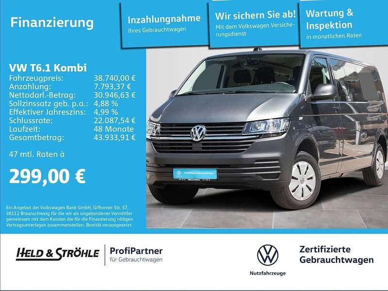 Grau Gebraucht 2024 VW T6.1 Van | 38.740 € - Bild 1/3