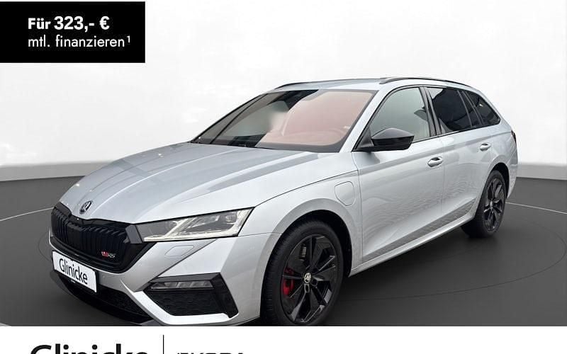 Silber Gebraucht 2021 Skoda Octavia RS Kombi | 26.920 € (Guter Preis) - Bild 1/4