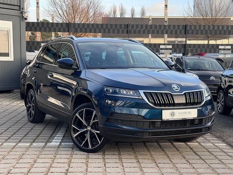 Gebraucht Skoda Karoq Style 150 PS (110 kW) 2018 Blau SUV