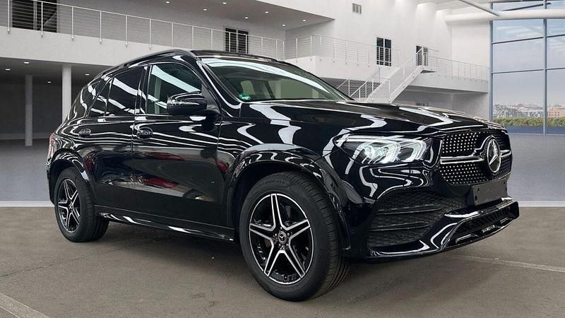 Obsidianschwarz Gebraucht 2022 Mercedes GLE350 AMG SUV | 58.980 € (Guter Preis) - Bild 1/3