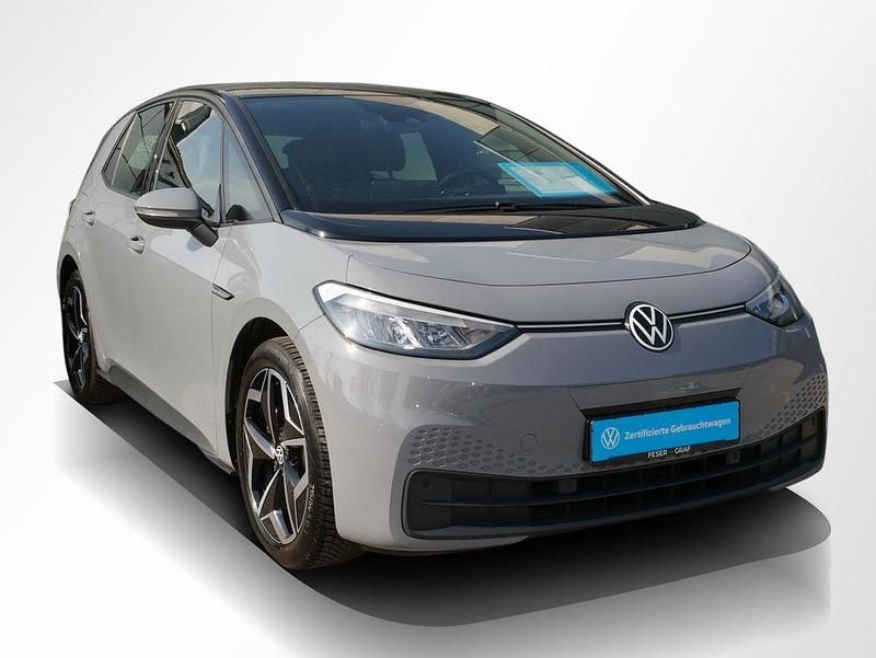 Gebraucht VW ID.3 Pro 106 kW (145 PS) 2022 Mondsteingrau schwarz Kleinwagen