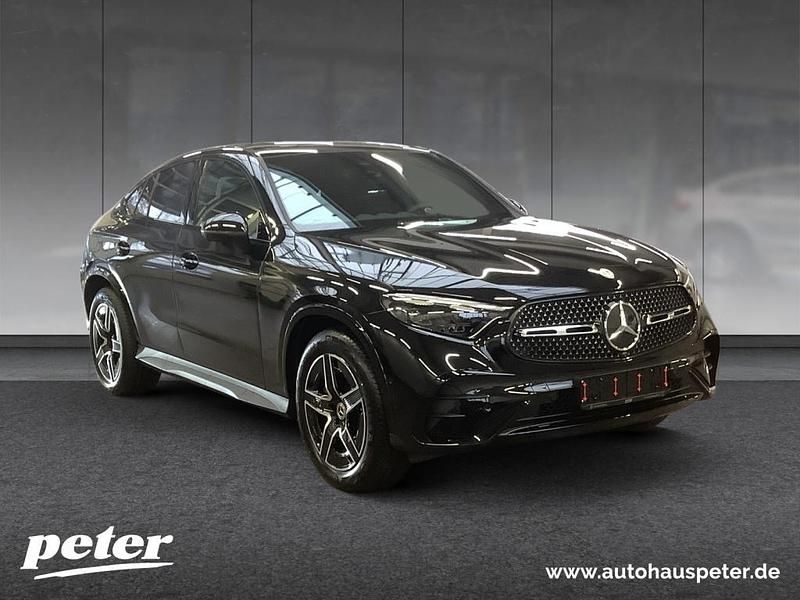 Metalliclack obsidianschwarz Gebraucht 2025 Mercedes GLC300 AMG Coupé | 73.730 € (Teuer) - Bild 1/3