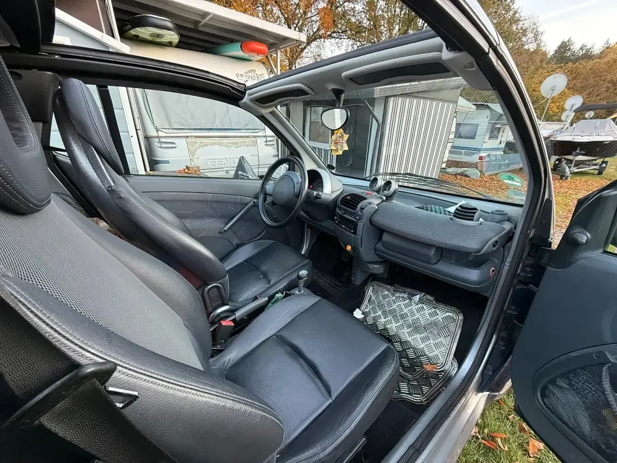 Usata Smart ForTwo Cabrio 54 CV (39 kW) 2002 Blu Cabrio
