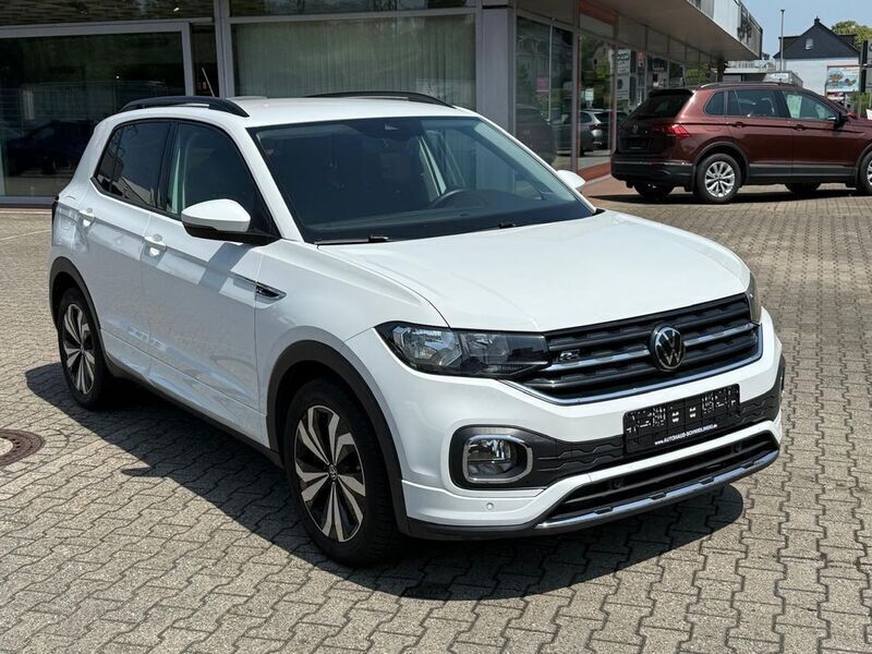 Pure white Gebraucht 2022 VW T-Cross R-line SUV | 18.990 € (Fairer Preis) - Bild 1/4