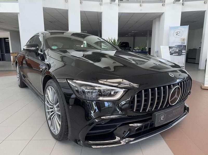 Obsidianschwarz metalliclack Gebraucht 2019 Mercedes AMG GT 53 AMG Coupé | 98.999 € - Bild 1/4