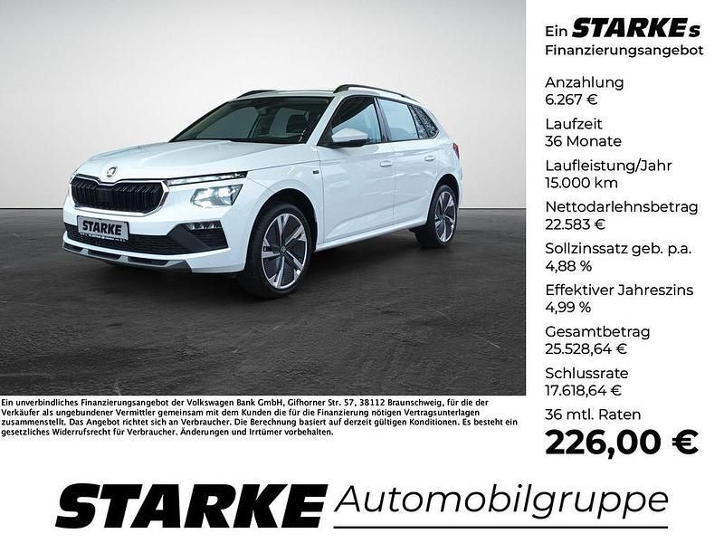 Gebraucht Skoda Kamiq Selection 150 PS (110 kW) 2025 Weiß SUV