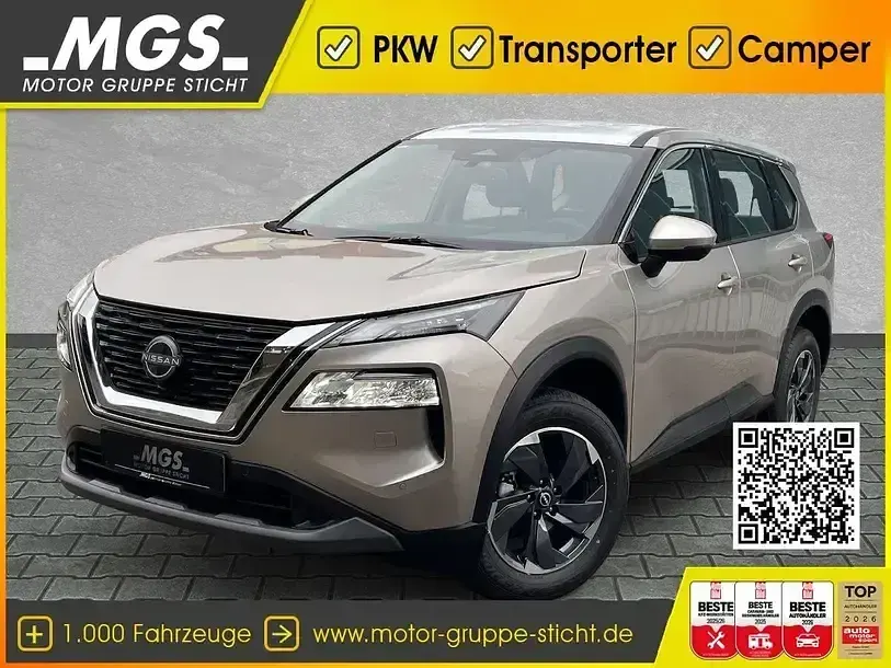 Neu Nissan X-Trail Acenta 163 PS (119 kW) 2026 Champagne silver SUV