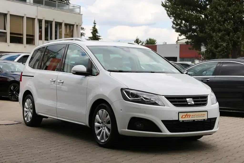 Gebraucht Seat Alhambra 184 PS (135 kW) 2015 Weiß Van / Kleinbus