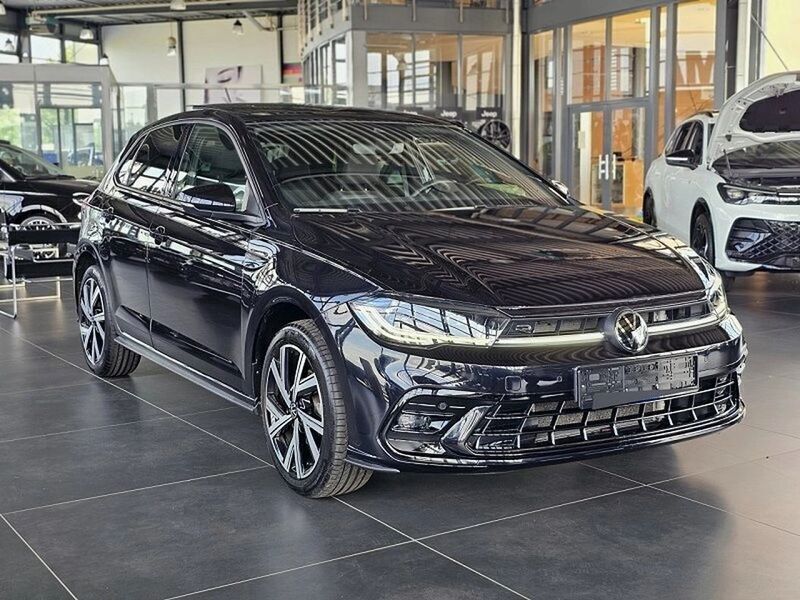 Schwarz Gebraucht 2024 VW Polo R-line Limousine | 29.049 € - Bild 1/4