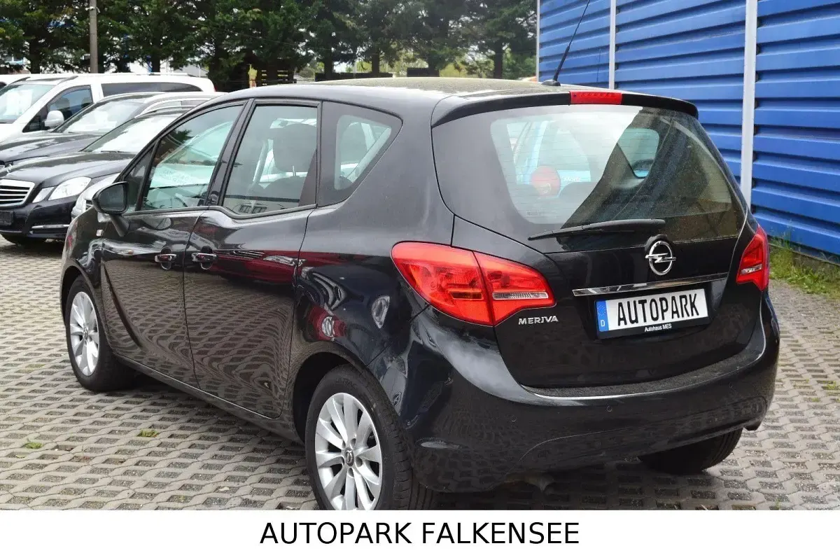 Gebraucht Opel Meriva Style 120 PS (88 kW) 2014 Schwarz Van / Kleinbus