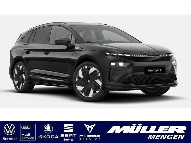 Schwarz Neu 2025 Skoda Enyaq iV RS SUV | 57.990 € (Fairer Preis) - Bild 1/4