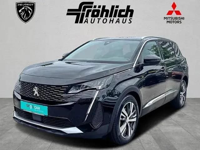 Ktv lackierung schwarz perla n (metallic) Gebraucht 2022 Peugeot 5008 Allure Van / Kleinbus | 24.990 € (Superpreis) - Bild 1/4