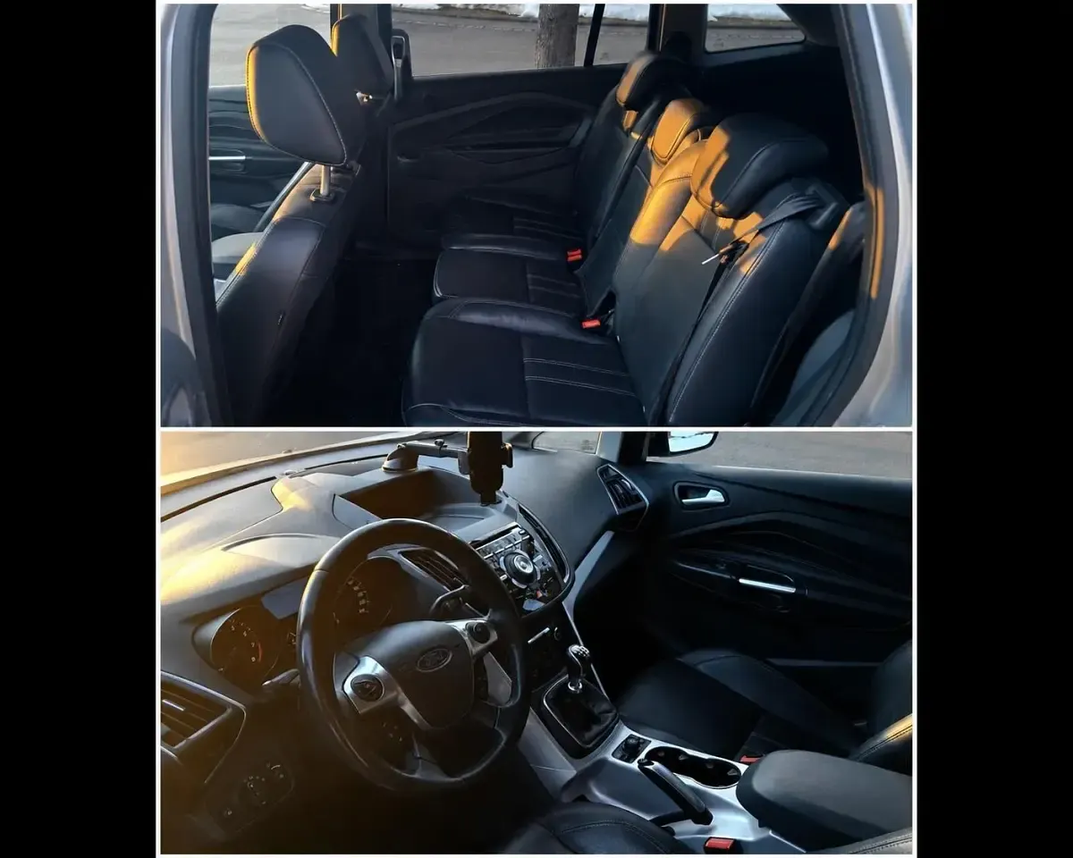 Gebraucht Ford Grand C-Max 150 PS (110 kW) 2011 Silber Van / Kleinbus