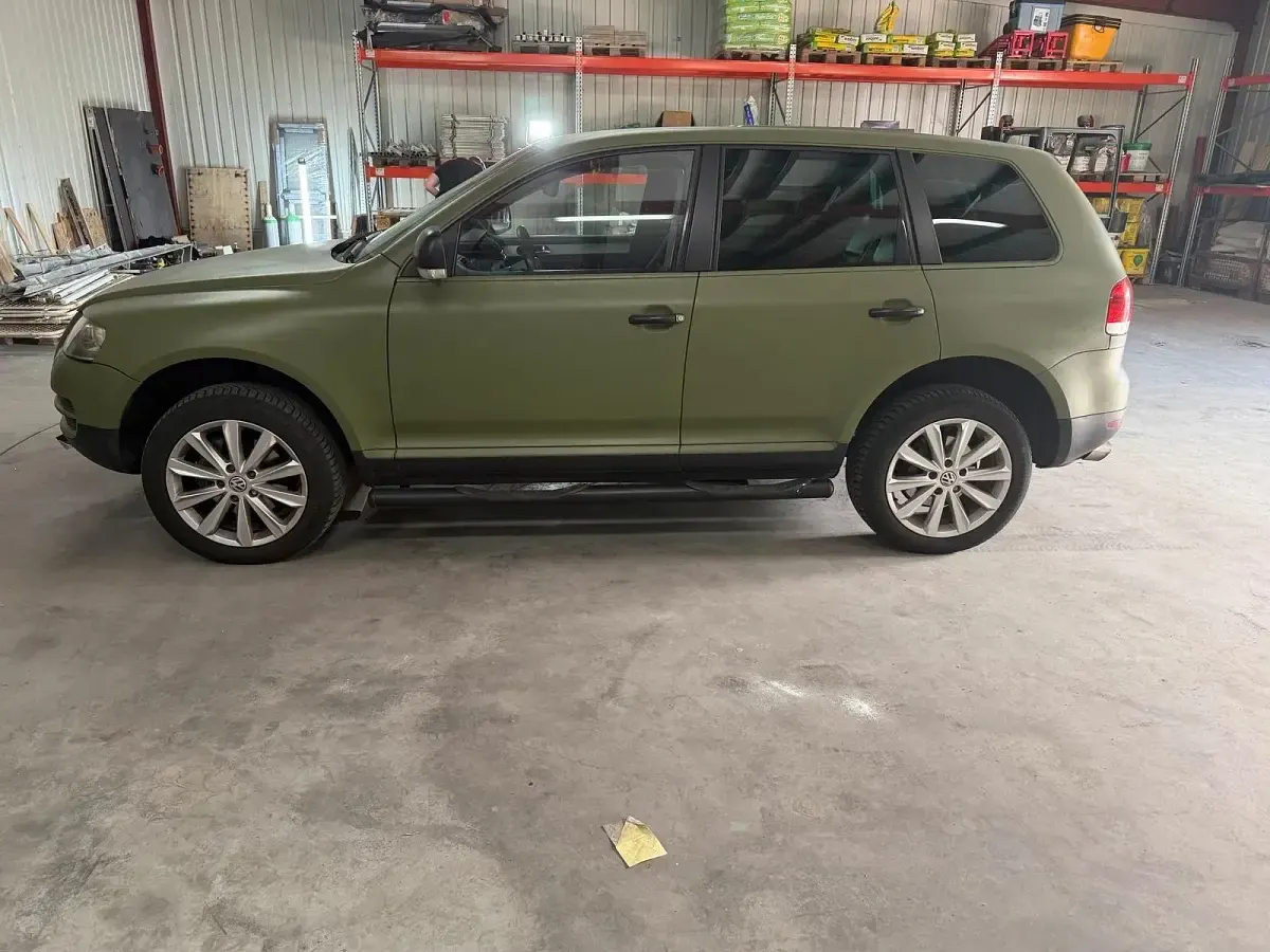 Gebraucht VW Touareg 213 PS (156 kW) 2005 Grün SUV