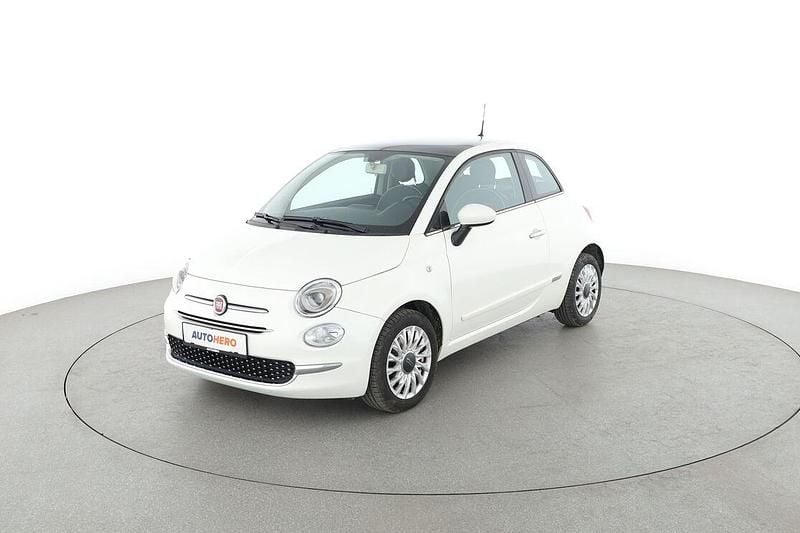 Weiß Gebraucht 2018 Fiat 500 Lounge Limousine | 9.790 € (Fairer Preis) - Bild 1/3