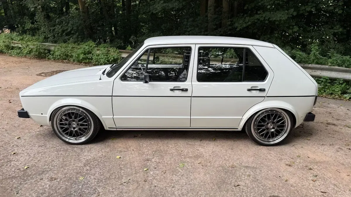 Gebraucht VW Golf I 60 PS (44 kW) 1980 Weiß Kleinwagen