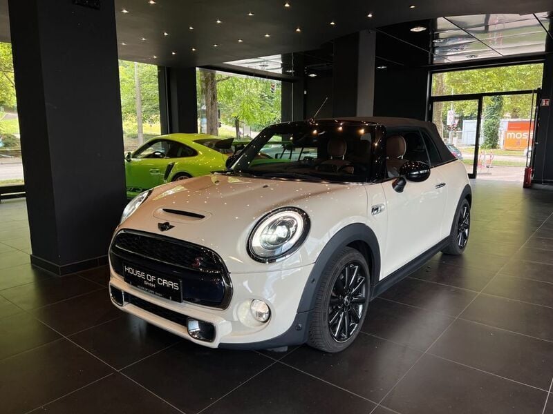 Weiß Gebraucht 2016 Mini Cooper S Cabriolet Chili Cabrio | 20.490 € - Bild 1/4
