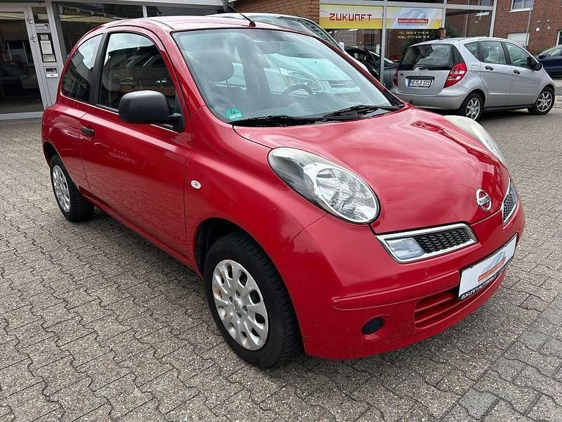 Solid red Gebraucht 2009 Nissan Micra Visia Kleinwagen | 2.450 € (Fairer Preis) - Bild 1/4