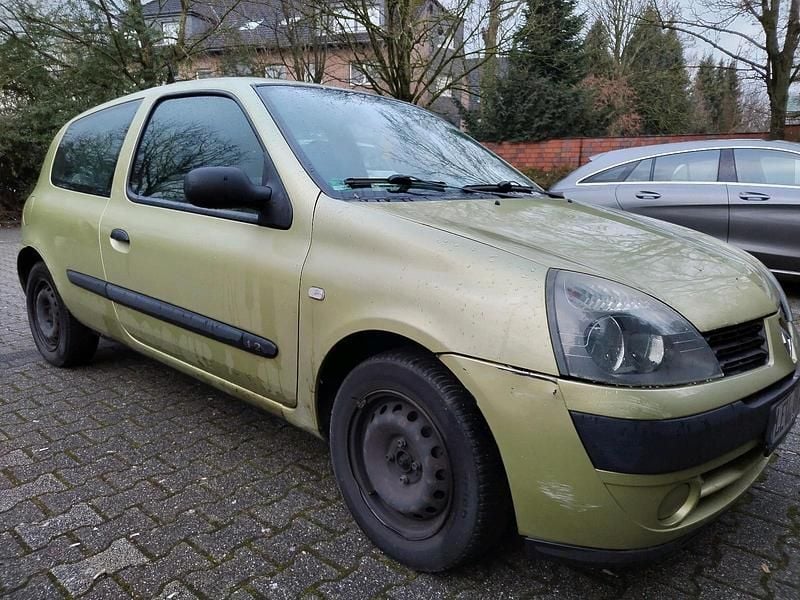Gebraucht Renault Clio II 58 PS (42 kW) 2006 Grün Kleinwagen