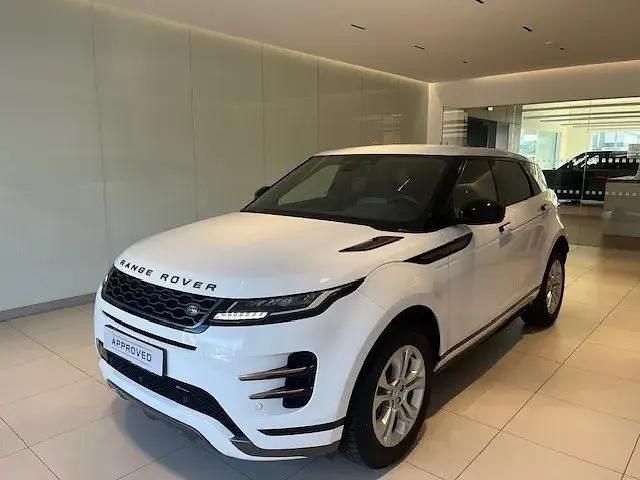 Farbe: weiß Gebraucht 2022 Land Rover Range Rover evoque R-Dynamic SUV | 43.900 € (Teuer) - Bild 1/4